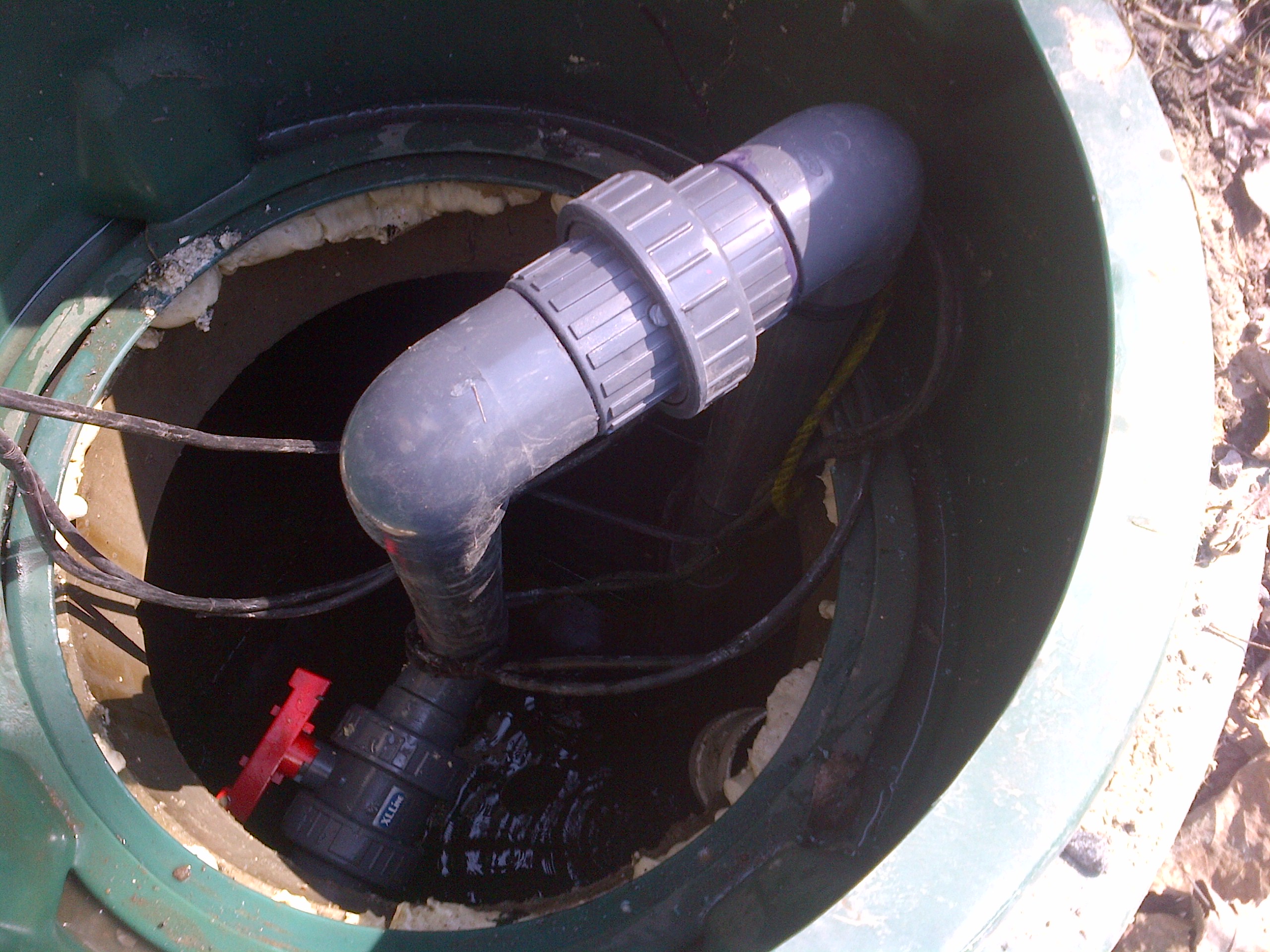 Effluent Filter Inside of Septic Tank Effluent Filter Inside of Septic Tank